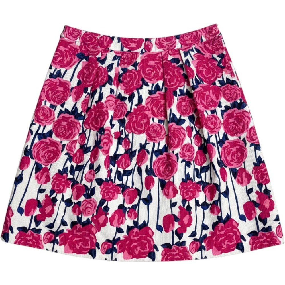 Vineyard Vines Kentucky Derby Skirt Womens 2 Pink Run For The Roses Seersucker
